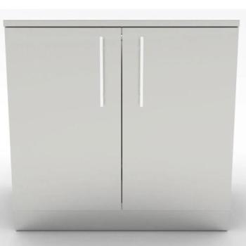 Sunstone Grills 36 Inch 304 Stainless Steel Full Height Double Door Base Cabinet SBC36FDD350
