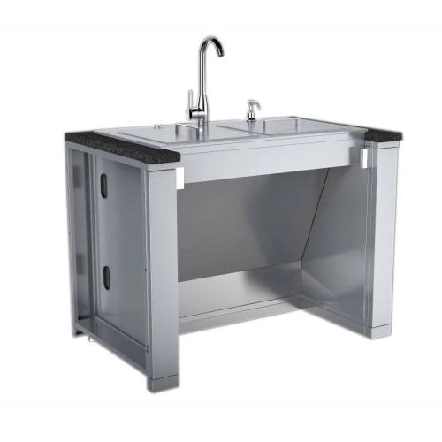 Sunstone 44 Inch ADA Compliant 304 Stainless Steel Sink Base Cabinet