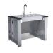 Sunstone 44 Inch ADA Compliant 304 Stainless Steel Sink Base Cabinet