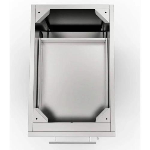 Sunstone Grills 18 Inch 304 Stainless Steel Left Hinged Single Door  and  Drawer Combo Base Cabinet