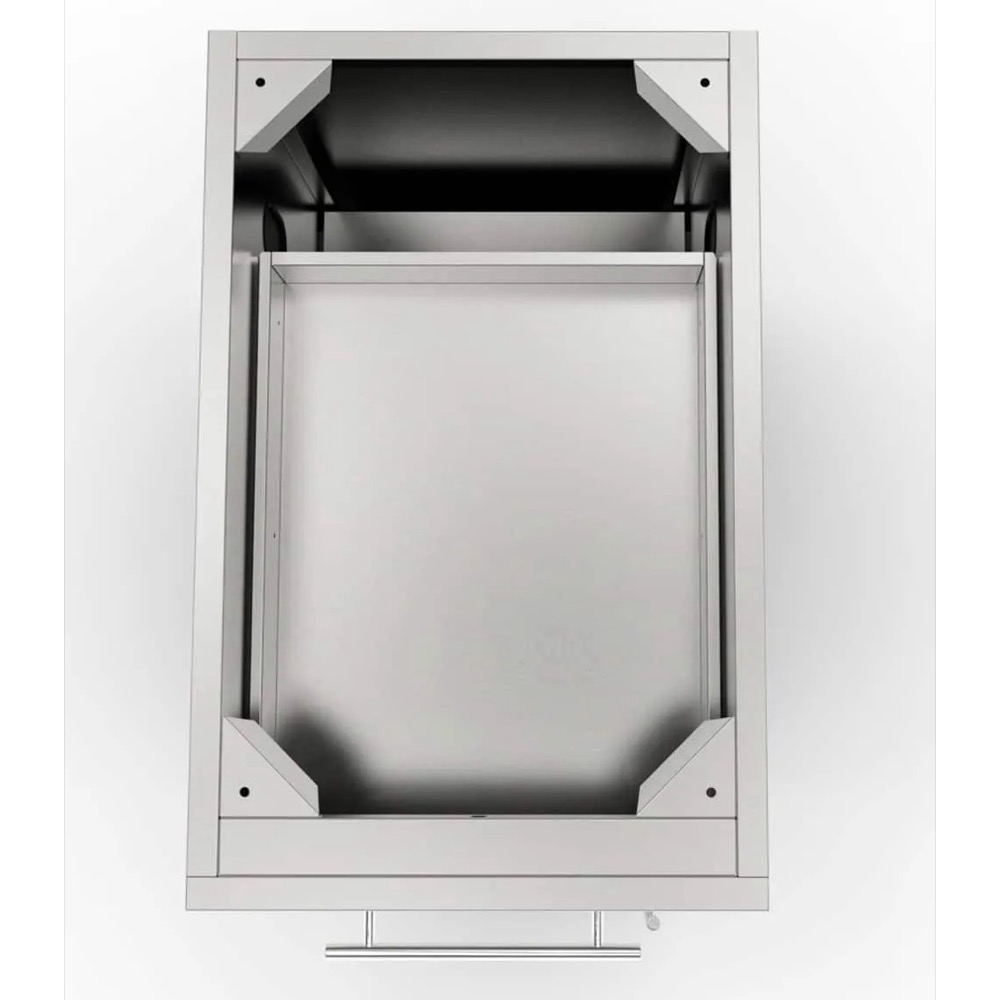 Sunstone Grills 18 Inch 304 Stainless Steel Left Hinged Single Door  and  Drawer Combo Base Cabinet