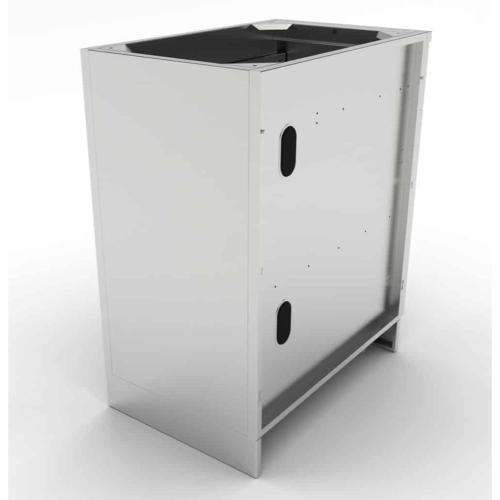 Sunstone Grills 18 Inch 304 Stainless Steel Right Hinged Single Door  and  Drawer Combo Base Cabinet