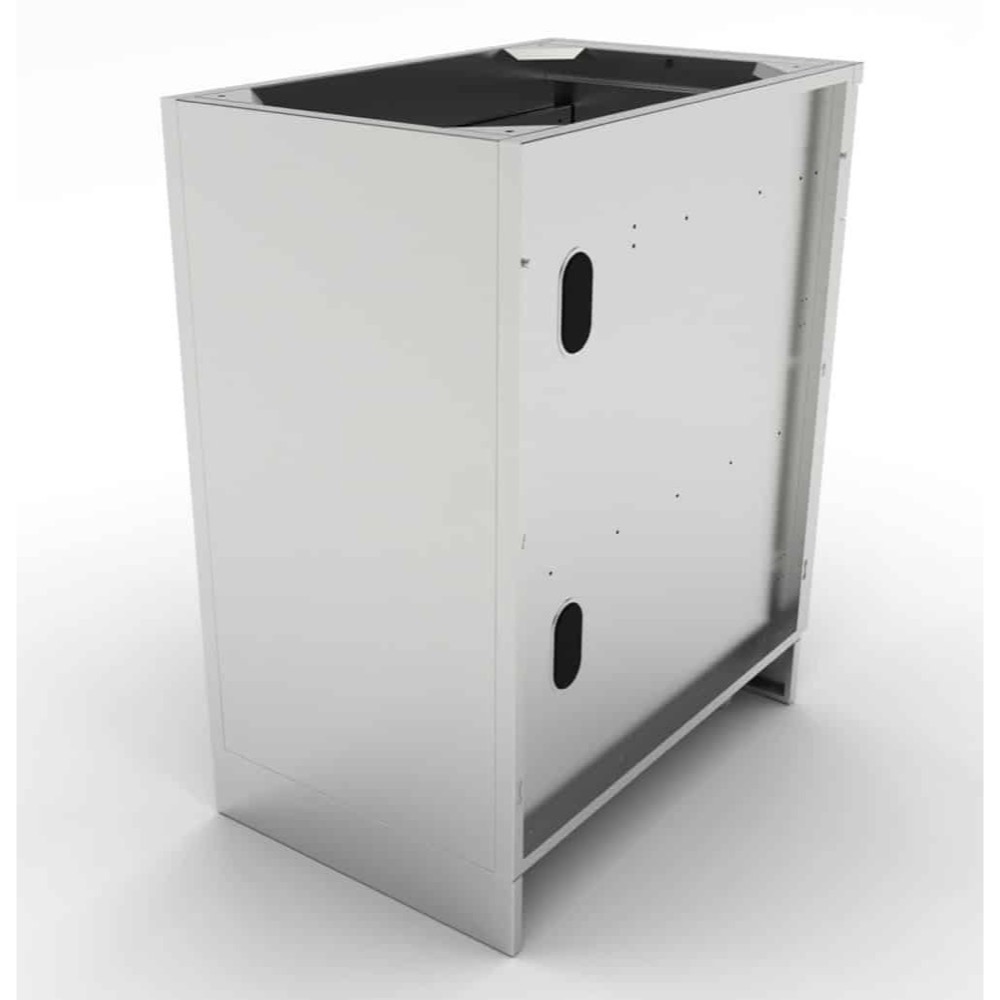 Sunstone Grills 18 Inch 304 Stainless Steel Right Hinged Single Door  and  Drawer Combo Base Cabinet