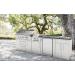 Sunstone 24 Inch 304 Stainless Steel Double Door  and  Drawer Combo Base Cabinet