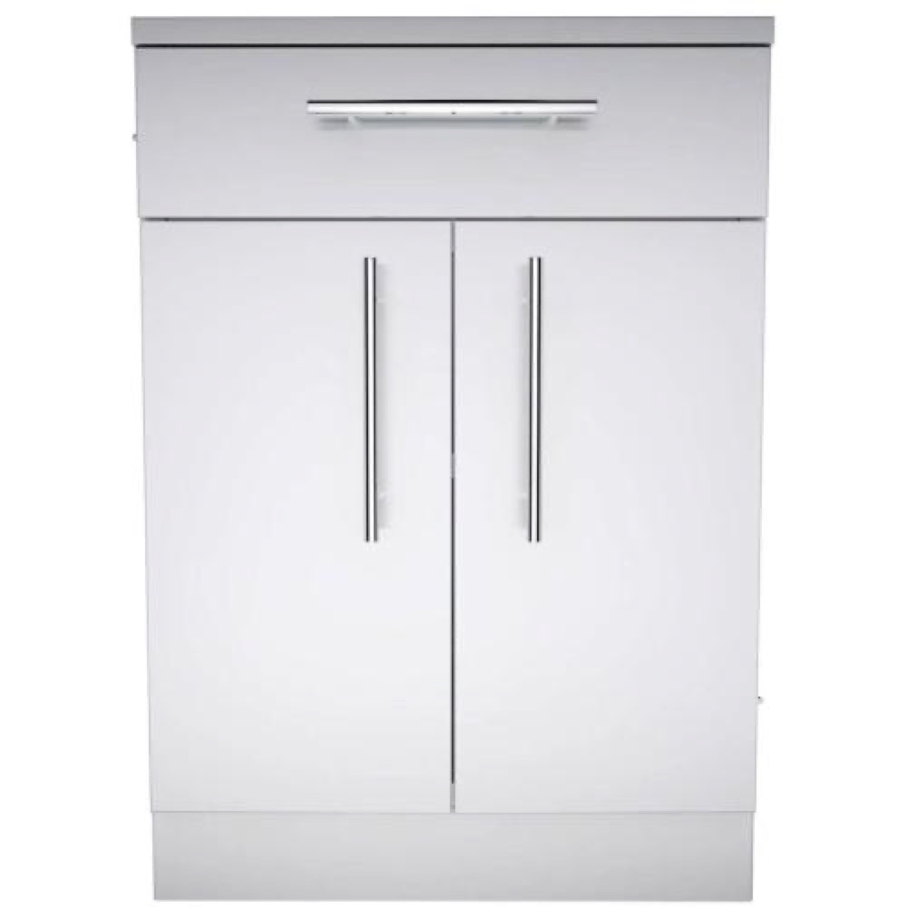 Sunstone Grills 24 Inch 304 Stainless Steel Double Door  and  Drawer Combo Base Cabinet