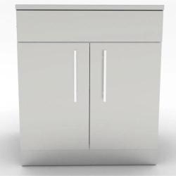 Sunstone Grills 30 Inch 304 Stainless Steel Double Door and Drawer Combo Base Cabinet SBC30CDD250