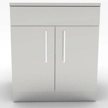 Sunstone Grills 30 Inch 304 Stainless Steel Double Door and Drawer Combo Base Cabinet SBC30CDD350