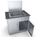 Sunstone 36 Inch 304 Stainless Steel Double Door  and  Drawer Combo Base Cabinet