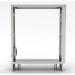 Sunstone 6 Inch 304 Stainless Steel Spacer Base Cabinet with Electrical Boxes