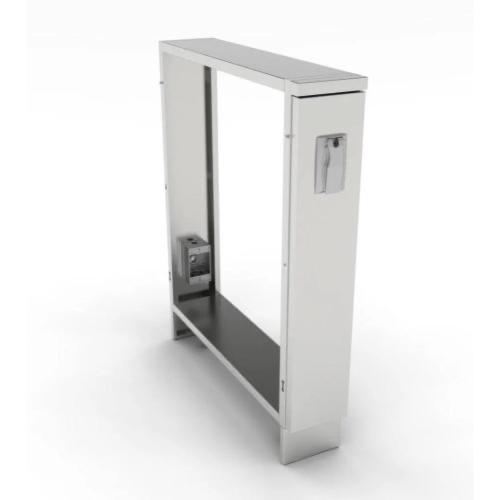Sunstone Grills 6 Inch 304 Stainless Steel Spacer Base Cabinet with Electrical Boxes