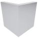 Sunstone Grills 31 Inch 304 Stainless Steel 90 Degree Base Cabinet Back Panel