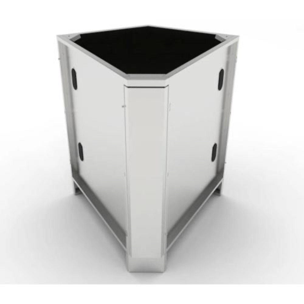 Sunstone Grills 19 Inch 304 Stainless Steel 30 Degree Base Cabinet