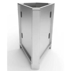 Sunstone Grills 13 Inch 304 Stainless Steel 45 Degree Base Cabinet SBC3C45250