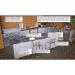 Sunstone Grills 304 Stainless Steel BBQ Island Universal Base End Panel