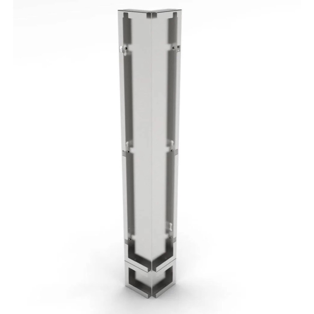 Sunstone Grills 3 Inch 304 Stainless Steel BBQ Island 90 Degree Spacer Panel