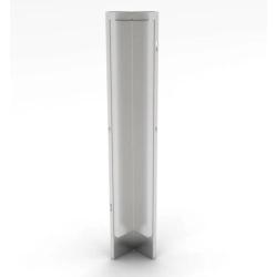 Sunstone Grills 3 Inch 304 Stainless Steel BBQ Island 90 Degree Spacer Panel SCC3SP90250