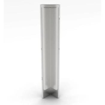 Sunstone Grills 3 Inch 304 Stainless Steel BBQ Island 90 Degree Spacer Panel SCC3SP90350