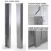 Sunstone Grills 3 Inch 304 Stainless Steel BBQ Island Right Side Corner Guard