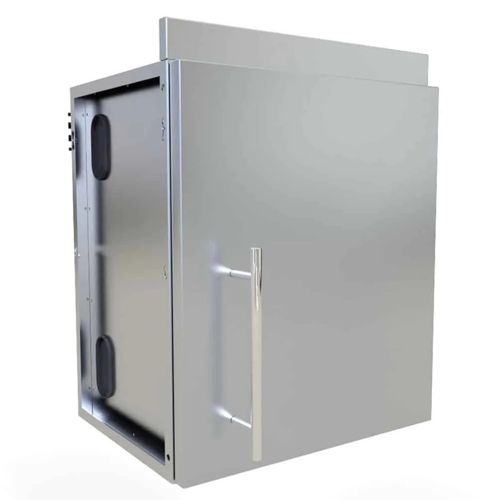 Sunstone Grills 18 Inch 304 Stainless Steel Right Hinged Single Door Upper Wall Cabinet