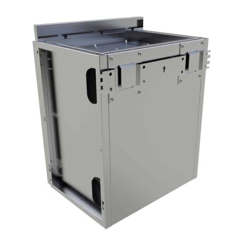 Sunstone Grills 18 Inch 304 Stainless Steel Right Hinged Single Door Upper Wall Cabinet