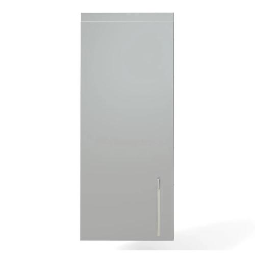 Sunstone Grills 18 Inch 304 Stainless Steel Left Hinged Full Height Single Door Upper Wall Cabinet