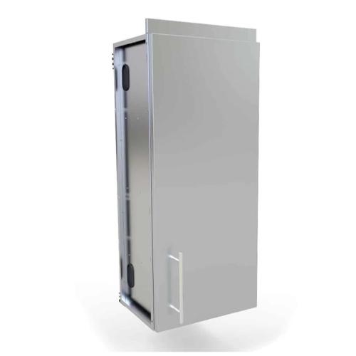 Sunstone Grills 18 Inch 304 Stainless Steel Right Hinged Full Height Single Door Upper Wall Cabinet