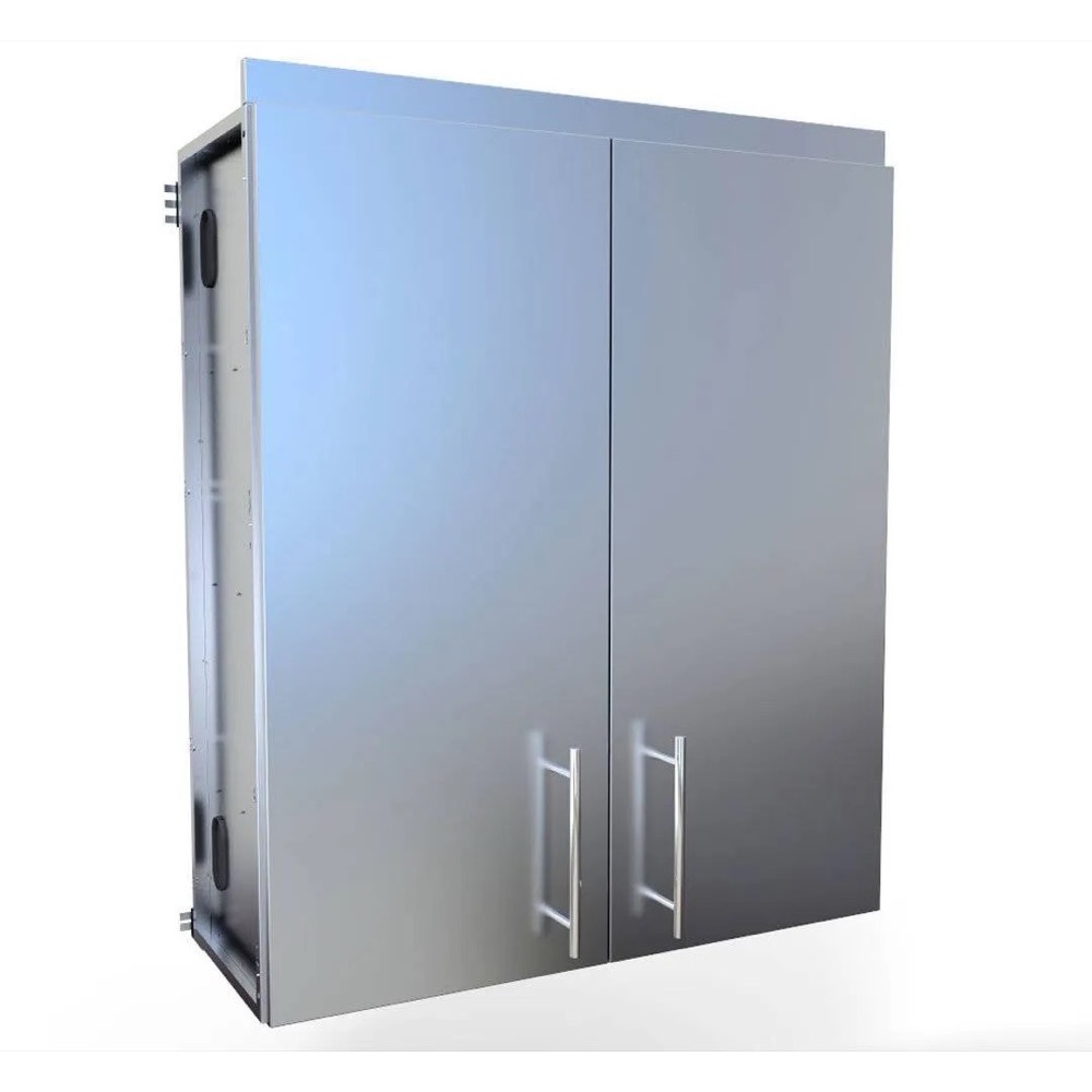 Sunstone Grills 36 Inch 304 Stainless Steel Full Height Double Door Upper Wall Cabinet
