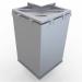 Sunstone Grills 24 Inch 304 Stainless Steel Full Height Upper Wall Corner Cabinet with Swivel Shelves