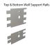 Sunstone Grills 3 Inch 304 Stainless Steel Spacer Panel for Full Height Upper Wall Cabinet