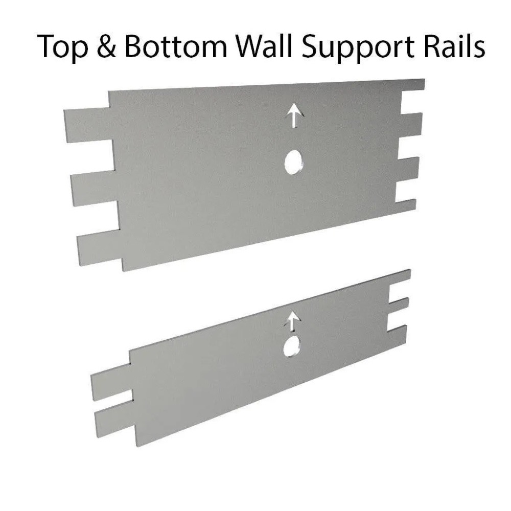 Sunstone 6 Inch 304 Stainless Steel Spacer Panel for Full Height Upper Wall Cabinet