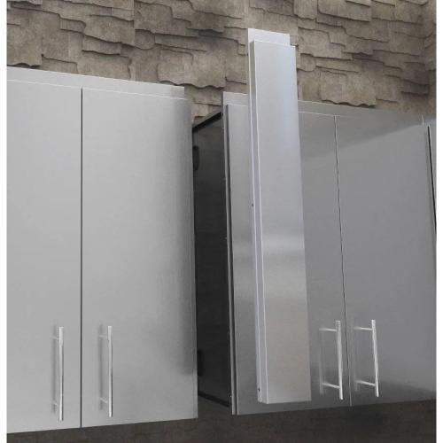 Sunstone 6 Inch 304 Stainless Steel Spacer Panel for Full Height Upper Wall Cabinet