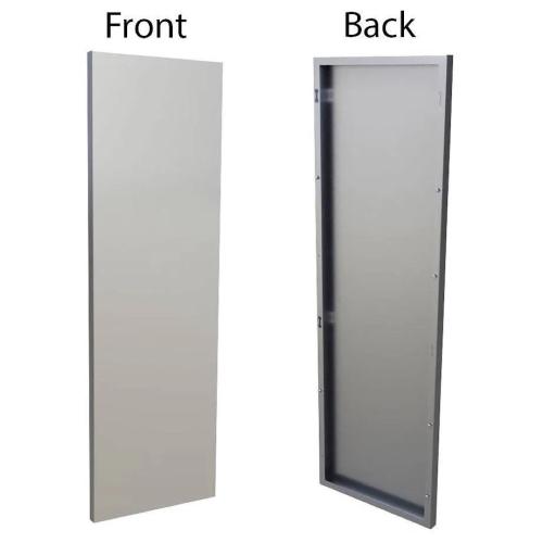 Sunstone Grills 42 Inch Height 304 Stainless Steel Full Height Upper Wall Cabinet End Panel
