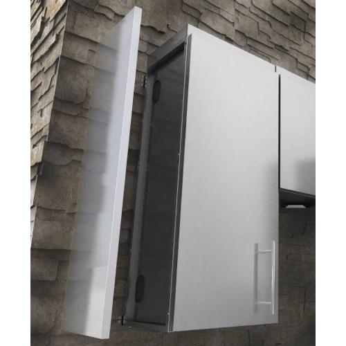 Sunstone Grills 42 Inch Height 304 Stainless Steel Full Height Upper Wall Cabinet End Panel