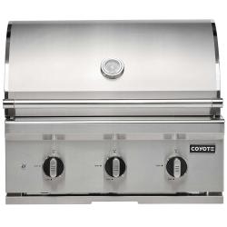 Coyote C Series 30 inch 3 Burner Built In Natural Gas Grill C3C30NG250
