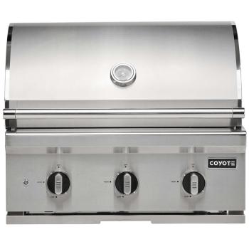 Coyote C Series 30 inch 3 Burner Built In Natural Gas Grill C3C30NG350