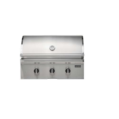 Coyote C Series 34 inch 3 Burner Built In Propane Gas Grill
