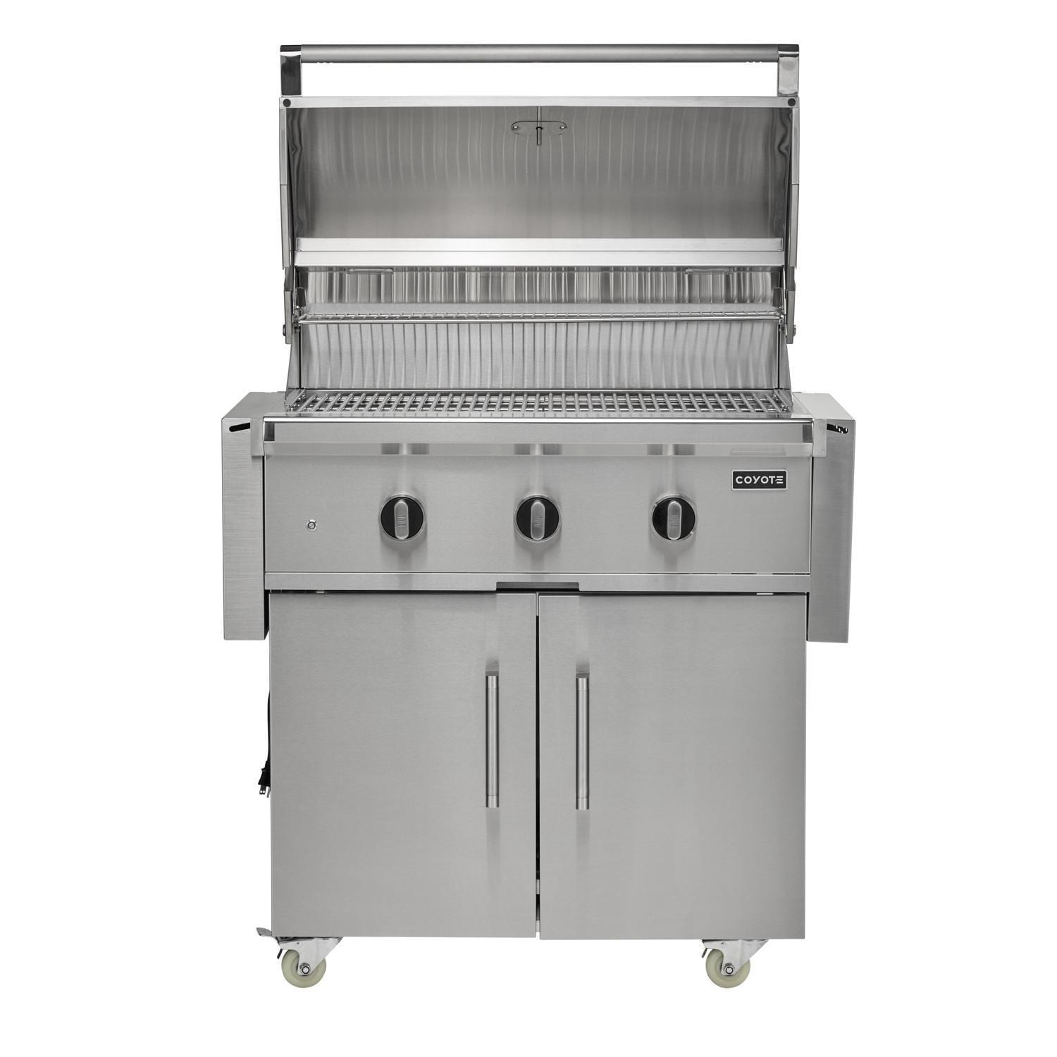 Coyote C Series 34 inch 3 Burner Freestanding Natural Gas Grill