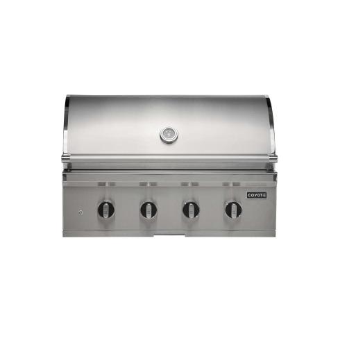 Coyote CL Series 36 inch 4 Burner Built In Propane Gas Grill