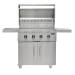Coyote CL Series 36 inch 4 Burner Freestanding Propane Gas Grill