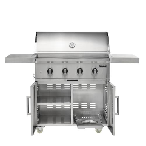 Coyote CL Series 36 inch 4 Burner Freestanding Natural Gas Grill