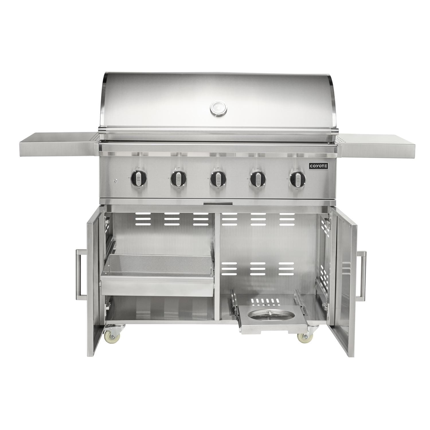 Coyote CL Series 42 inch 5 Burner Freestanding Propane Gas Grill