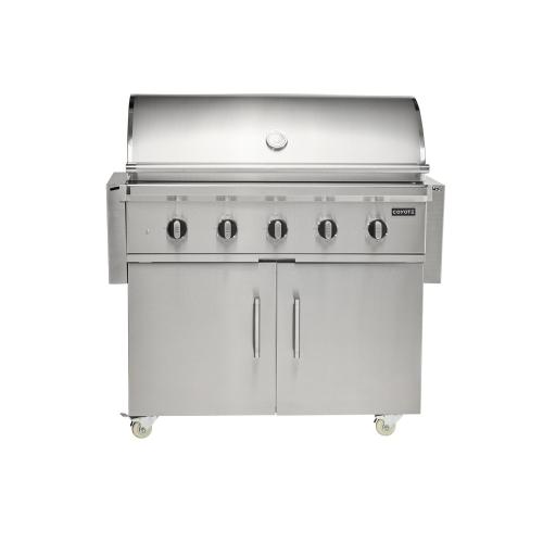 Coyote CL Series 42 inch 5 Burner Freestanding Natural Gas Grill