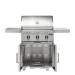 Coyote SL Series 30 Inch 2 Burner Freestanding Propane Gas Grill with Sear Burner  and  Rotisserie