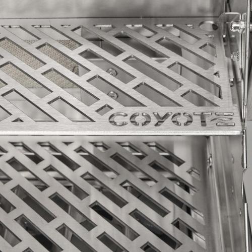 Coyote SL Series 30 Inch 2 Burner Freestanding Natural Gas Grill with Sear Burner  and  Rotisserie