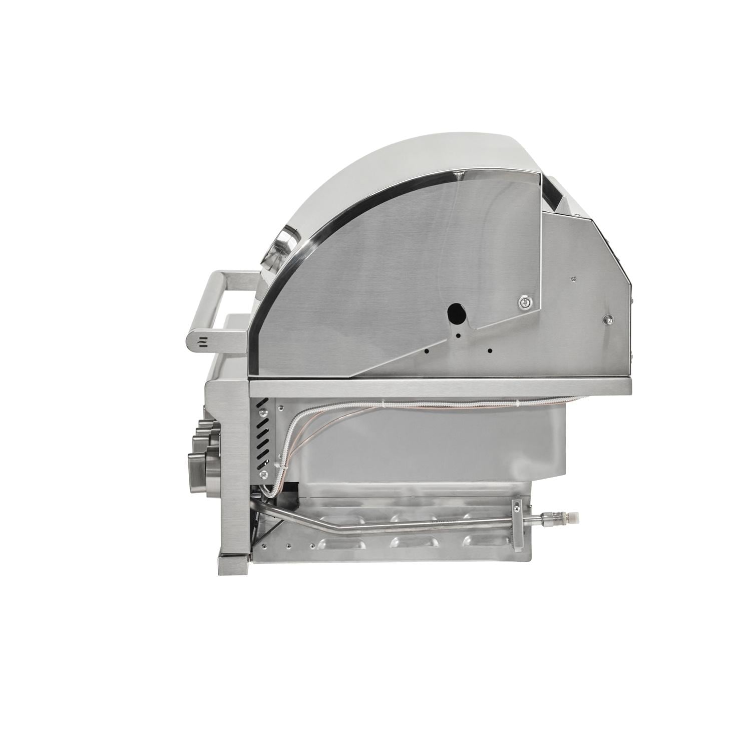 Coyote SL Series 36 Inch 4 Burner Built In Propane Gas Grill with Sear Burner  and  Rotisserie