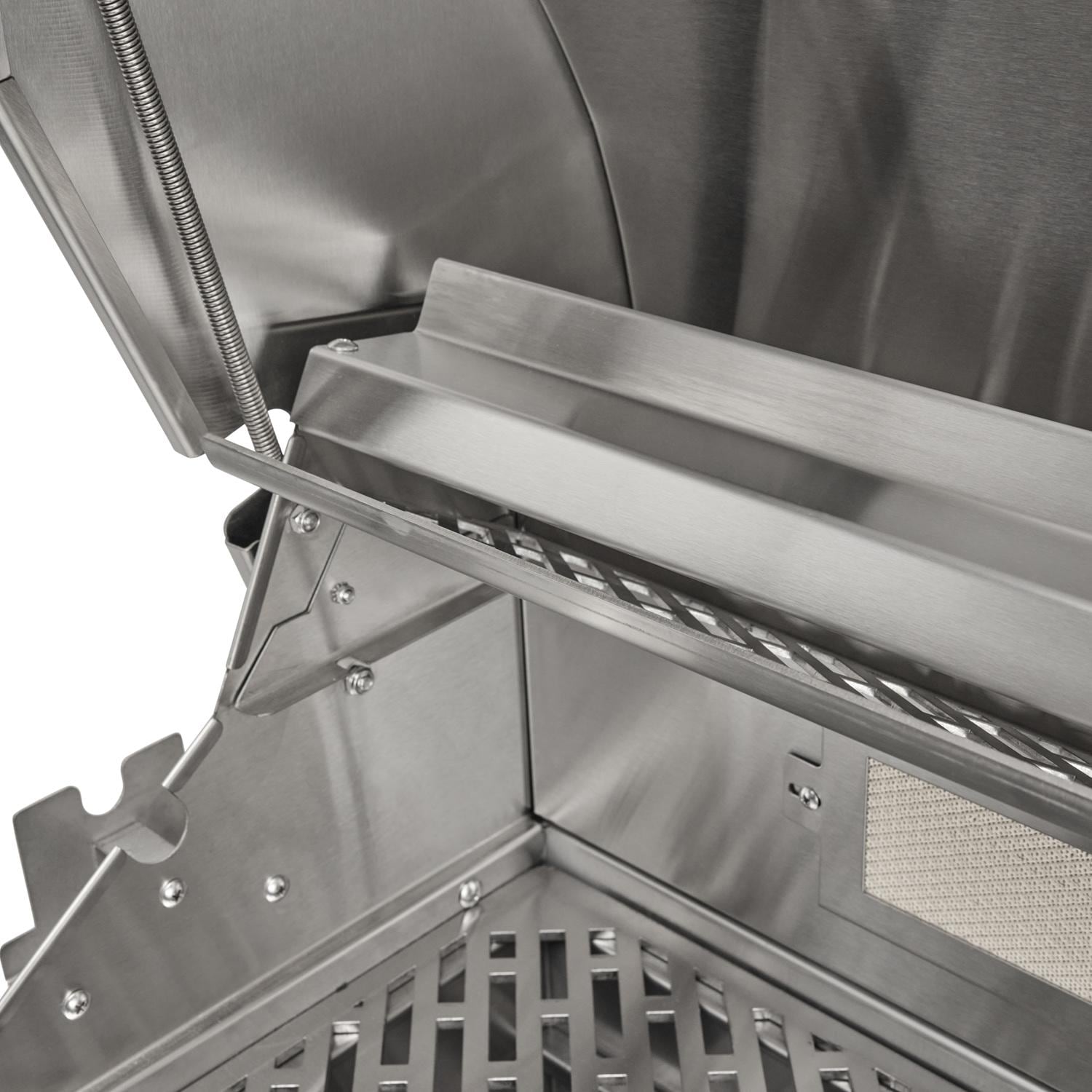 Coyote SL Series 36 Inch 4 Burner Freestanding Propane Gas Grill with Sear Burner  and  Rotisserie
