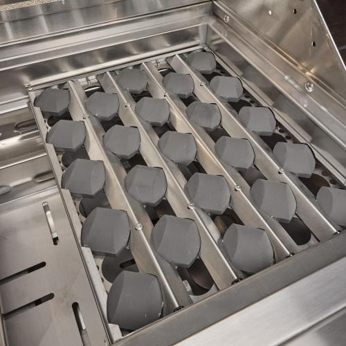 Coyote SL Series 36 Inch 4 Burner Freestanding Natural Gas Grill with Sear Burner  and  Rotisserie