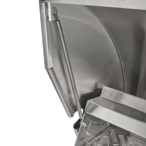 Coyote SL Series 36 Inch 4 Burner Freestanding Natural Gas Grill with Sear Burner  and  Rotisserie
