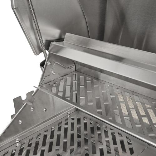 Coyote SL Series 36 Inch 4 Burner Freestanding Natural Gas Grill with Sear Burner  and  Rotisserie