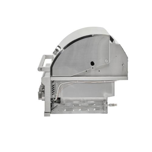 Coyote SL Series 42 Inch 5 Burner Built In Propane Gas Grill with Sear Burner  and  Rotisserie